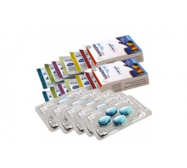 5 strippen Kamagra en 2 Weekpacks Oral Jelly